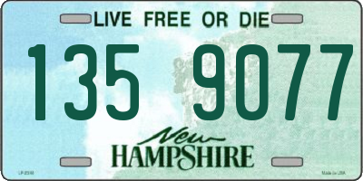 NH license plate 1359077