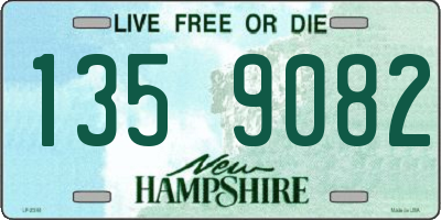 NH license plate 1359082