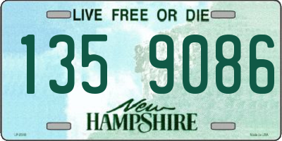 NH license plate 1359086