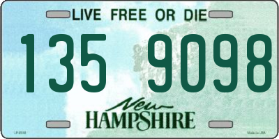 NH license plate 1359098