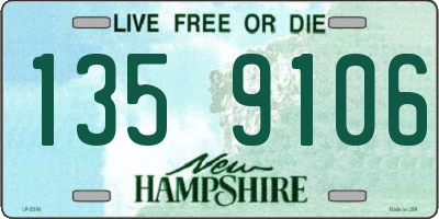 NH license plate 1359106