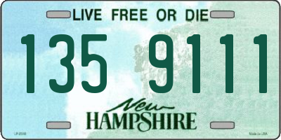 NH license plate 1359111