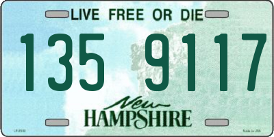 NH license plate 1359117