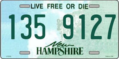 NH license plate 1359127