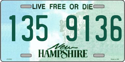 NH license plate 1359136