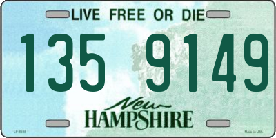 NH license plate 1359149