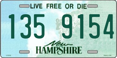 NH license plate 1359154