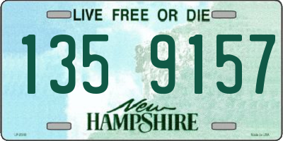 NH license plate 1359157