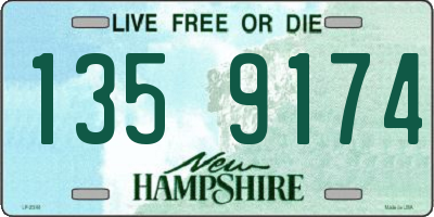 NH license plate 1359174