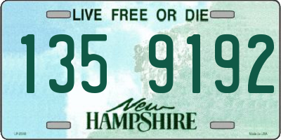 NH license plate 1359192