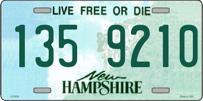 NH license plate 1359210