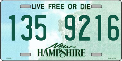 NH license plate 1359216