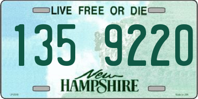 NH license plate 1359220