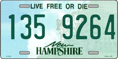 NH license plate 1359264