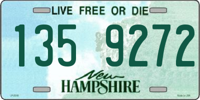 NH license plate 1359272