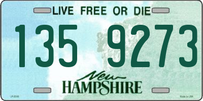 NH license plate 1359273