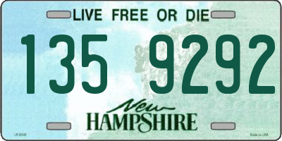 NH license plate 1359292