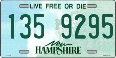 NH license plate 1359295