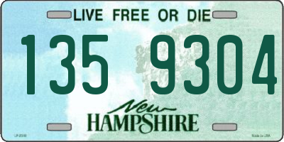 NH license plate 1359304