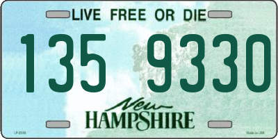 NH license plate 1359330