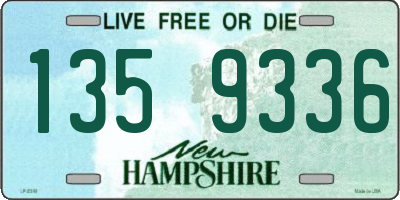 NH license plate 1359336