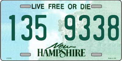 NH license plate 1359338