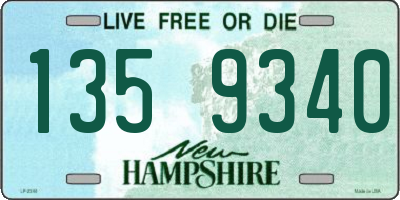 NH license plate 1359340