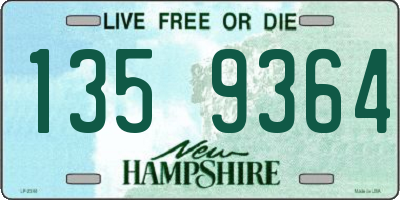 NH license plate 1359364