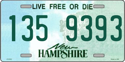 NH license plate 1359393