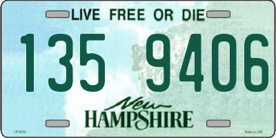 NH license plate 1359406