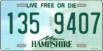 NH license plate 1359407
