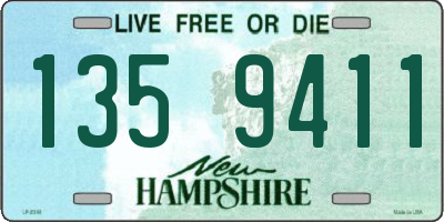 NH license plate 1359411
