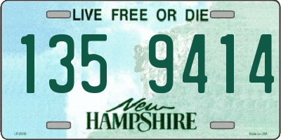 NH license plate 1359414