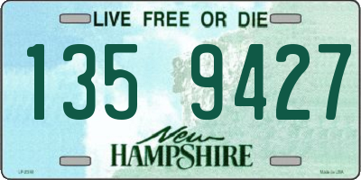 NH license plate 1359427