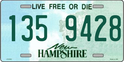 NH license plate 1359428
