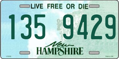 NH license plate 1359429