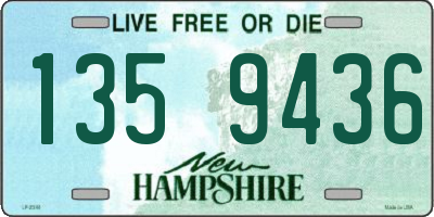 NH license plate 1359436