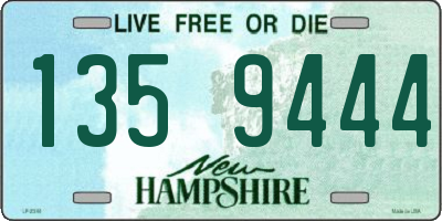 NH license plate 1359444