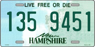 NH license plate 1359451
