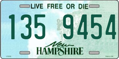 NH license plate 1359454