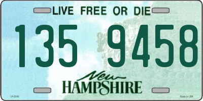 NH license plate 1359458