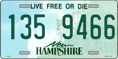NH license plate 1359466
