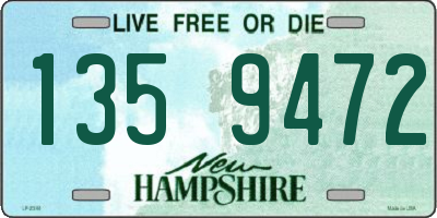 NH license plate 1359472