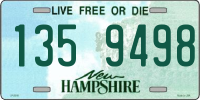 NH license plate 1359498