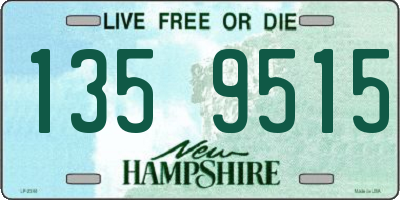 NH license plate 1359515