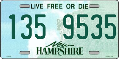 NH license plate 1359535
