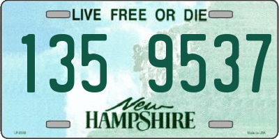 NH license plate 1359537
