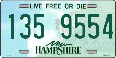 NH license plate 1359554