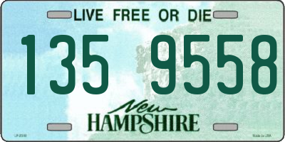 NH license plate 1359558