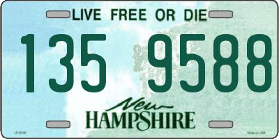 NH license plate 1359588